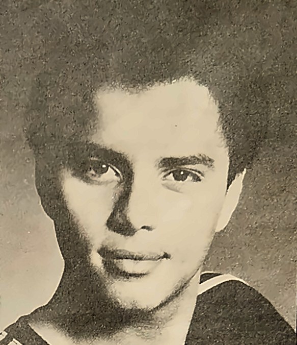 David Hernandez at 17, portrait from the Chicago Sun-Times Vista Magazine, February 8, 1987 (photo: Sam Flores)