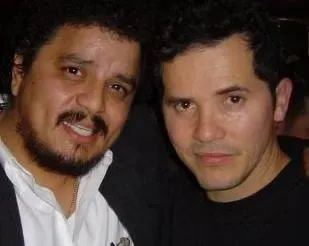 David Hernandez, actor, Chicago, con John Leguizamo