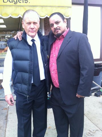 David Hernandez, actor, Chicago, con William Forsythe, The Mob Doctor (2012)